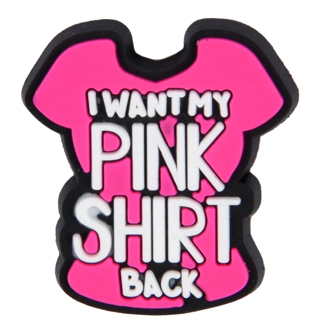 1Pcs Cool Words Doing Great Girls Croc Charms Shoes Accessories PVC JIBZ Buckle Charm for Croc Decorations Kids Party Gifts p6036