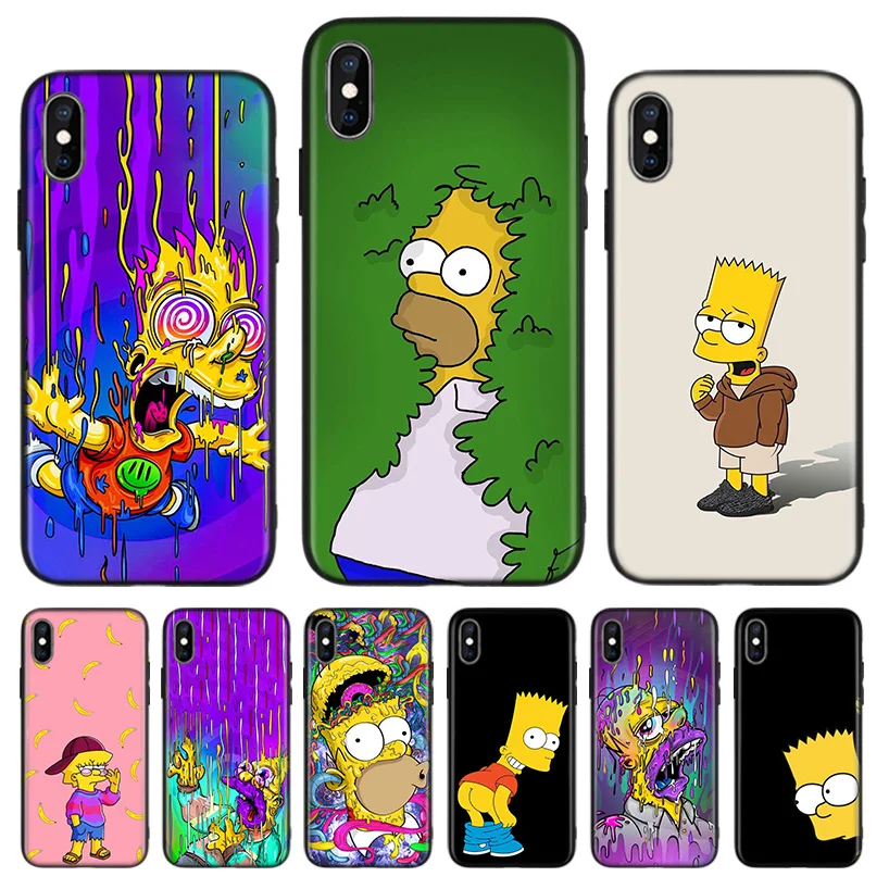 Черный чехол накладка для Apple IPhone 11 Pro XS MAX XR 7 8 6 6S Plus X 10 Ten 5 5S SE|Бамперы| |