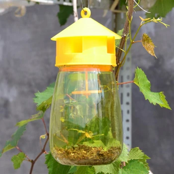

Wasp Trap Fruit Fly Flies Insect Bug Hanging Honey-Trap Catcher Killer No-Poison Hanging Tree Killing Bee Trapper Wasp Trap