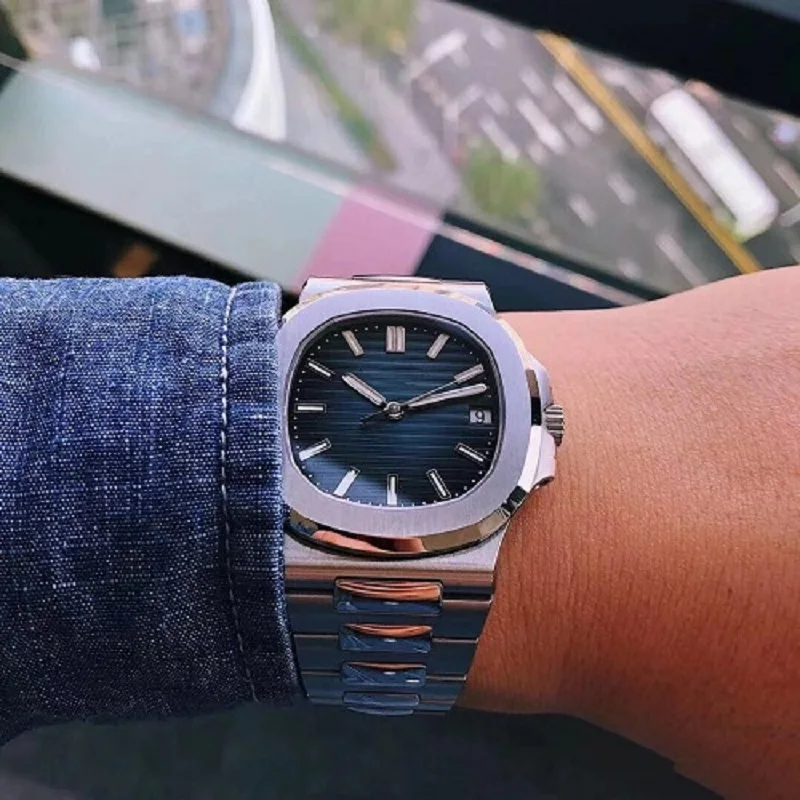 Patek Horloges Nautilus Horloge Mannen Aaa Pp Horloge Automatische  Mechanische 5711 Klok Rvs Kalender Waterdichte Lichtgevende|Mechanical  Watches| - AliExpress