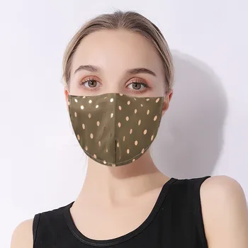 

Adult Facemask Simplicity-Print Cloth Face Mask Windproof Face Shield Reusable Washable Face Mask Facial Mask Breathable masques