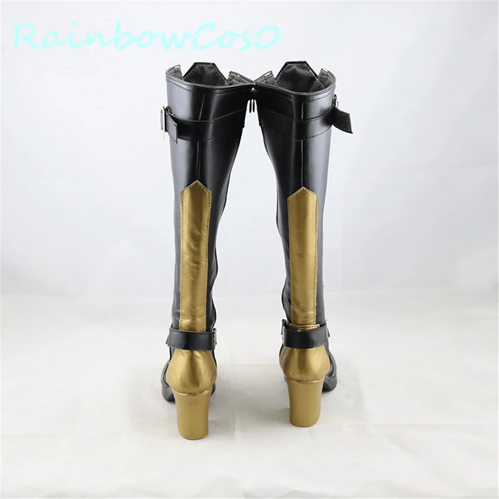 RainbowCos0 Косплэй обувь Эш Сапоги аниме Хэллоуин