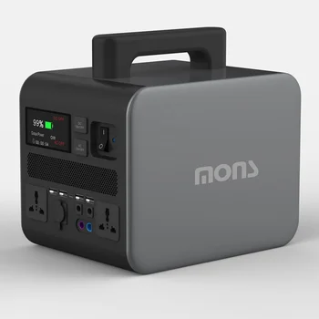 

500W AC 110V 220V LiFepo4 power station inverter Quick Charge Portable Energy Storage Mobile Power Bank For Laptop