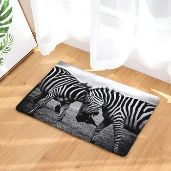 

CAMMITEVER Wild Animal Zebra Rug Floor Rug For Living Room Non-slip Carpet For Bedroom Drop Shipping