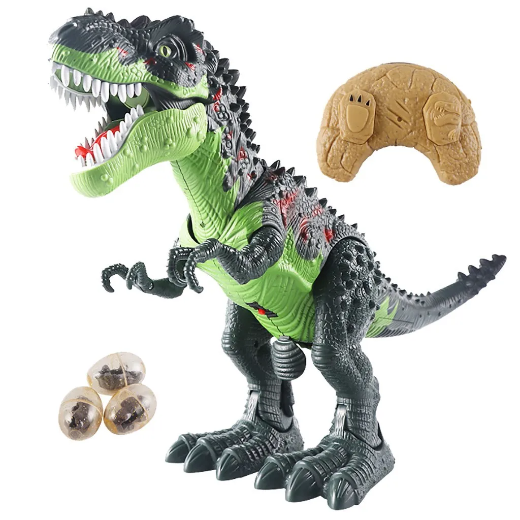 Remote control walking dinosaur toy simulation dinosaur spray Tyrannosaurus toy birthday gift