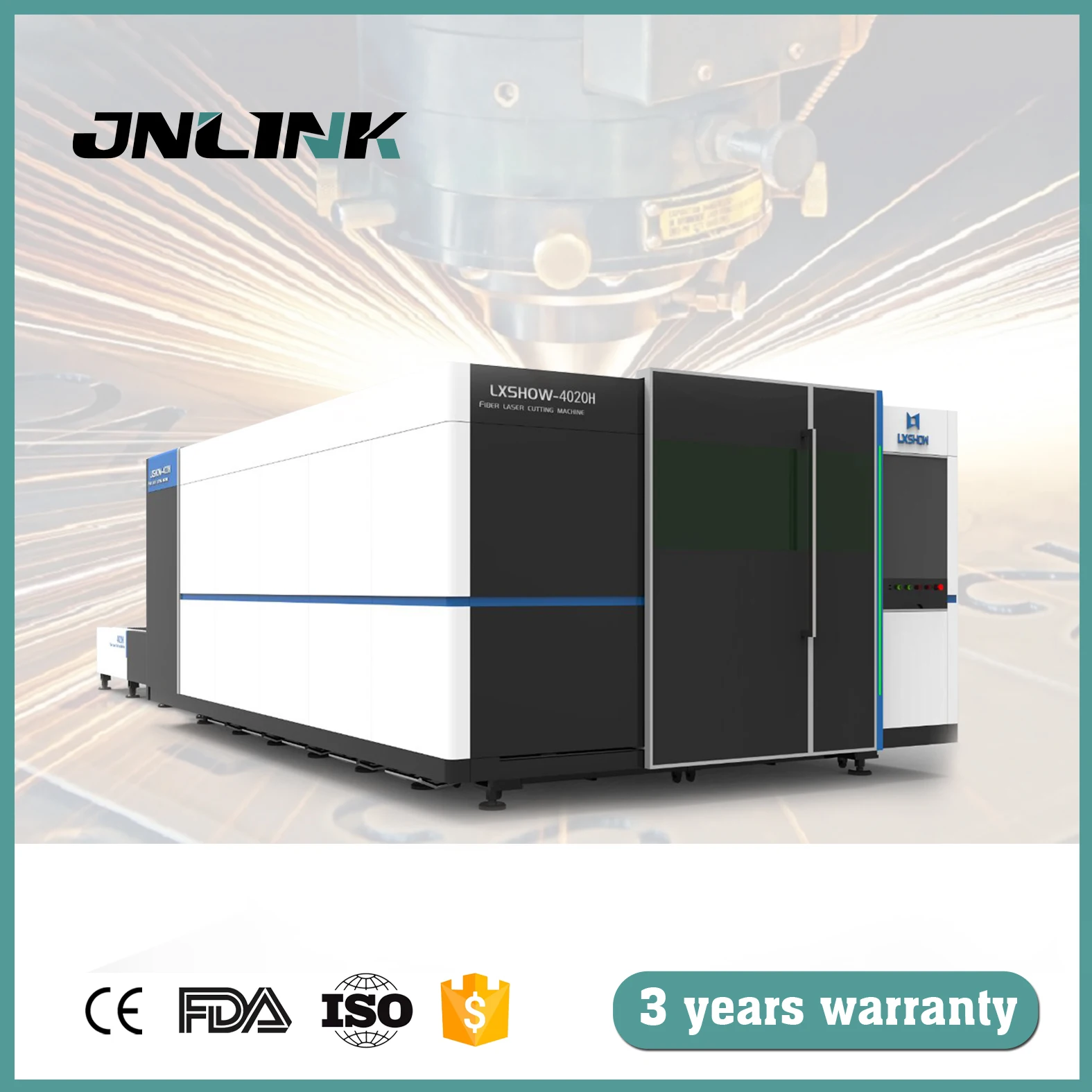 High power Raycus IPG fiber laser cutting machine 4kw 6kw full enclosed cutter | Инструменты