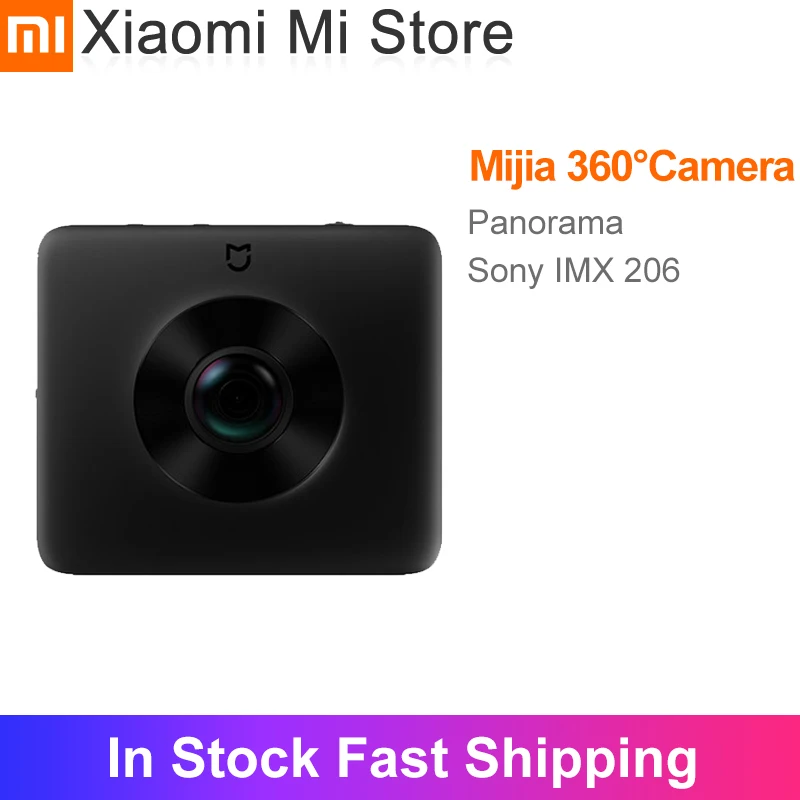 Xiaomi-Cámara de grabación panorámica Mijia 360 °, clasificación IP67, WiFi, Bluetooth, minicámara deportiva, 3,5 K, tiktok
