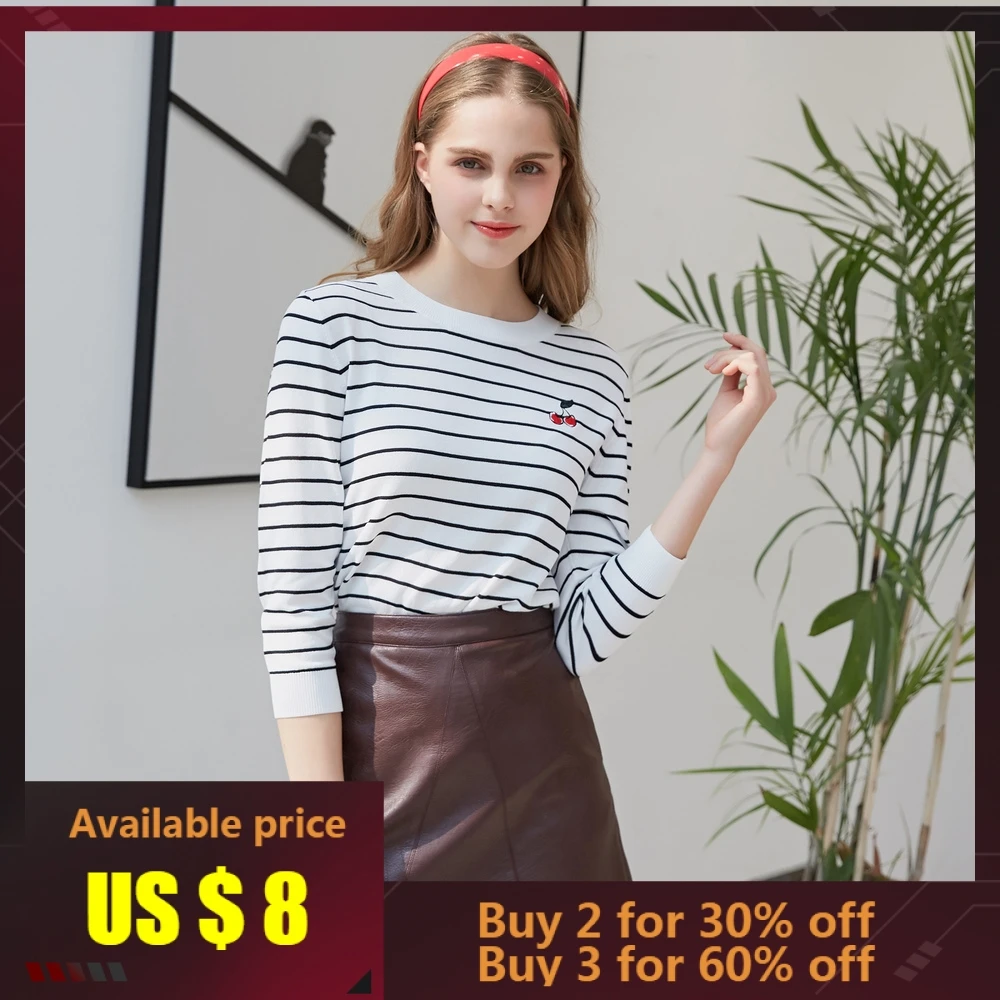 

Metersbonwe 2019 Cotton Knitted Sweater Women Pullovers Turtleneck Autumn Winter Basic Women Sweaters Korean Style Slim Fit