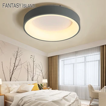 

Round Modern Led Ceiling Lights For Living Room Bedroom Study Room Dimmable+RC Ceiling Lamp Fixtures