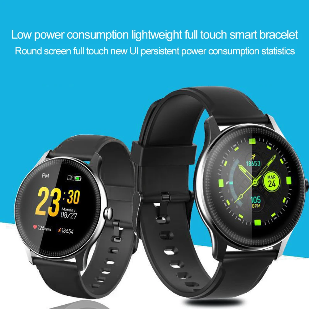 Smart Watch Sports Bluetooth connection Bracelet Heart Rate Blood Pressure Fitness Tracker Waterproof GPS Touch Screen Sport | Автомобили