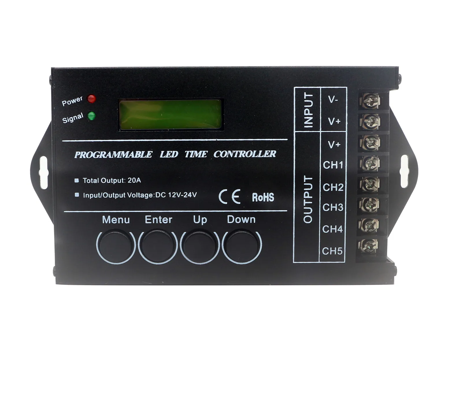 Программируемый светодиодный RGB контроллер TC421 TC420 Wi Fi время DC12V/24 В 5 каналов общий