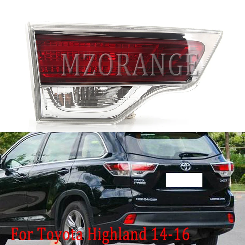 

MZORANGE Rear Tail Light Inner Side Tail Stop Lamp Rear Brake Light For Toyota Highlander 2014 2015 2016