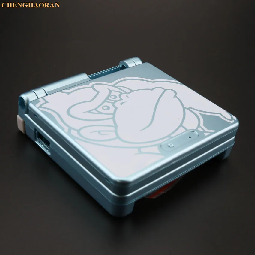 ChengHaoRan 1 комплект светло-голубой пластиковый корпус Оболочка Чехол для GBA SP King Kong Blue limited edition