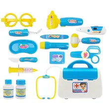 Kuulee 15 шт. дети Моделирование доктор прибор Комплект Медицина кабинет ролевые игры игрушка
