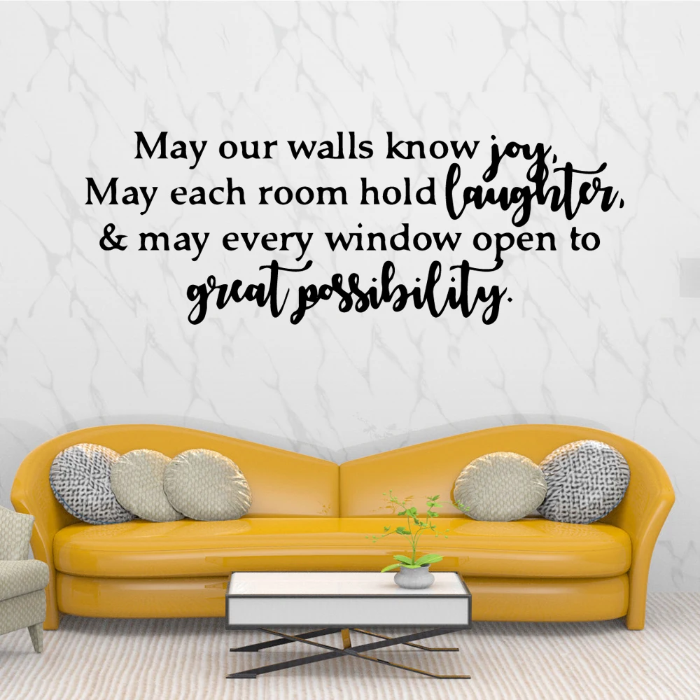 Hot sentences Wall Decal Living Room Removable Mural For Kids Room Decoration Removable Decor