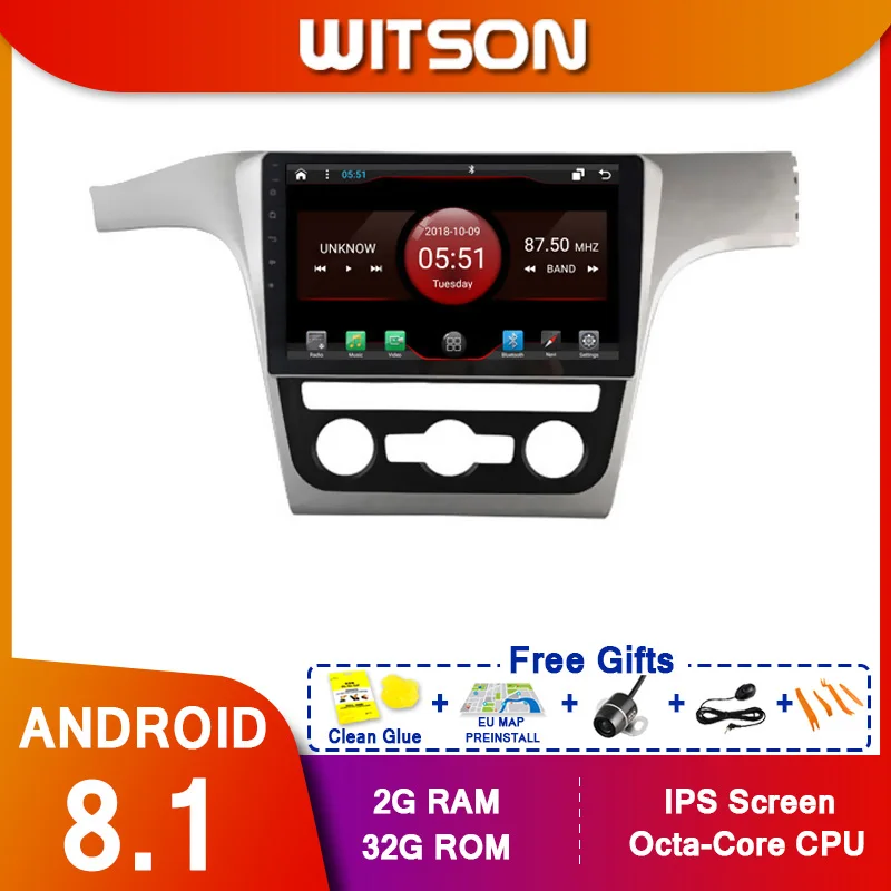 WITSON 10 2 &quotFULL HD сенсорный экран Android 0 Восьмиядерный Автомобильный GPS