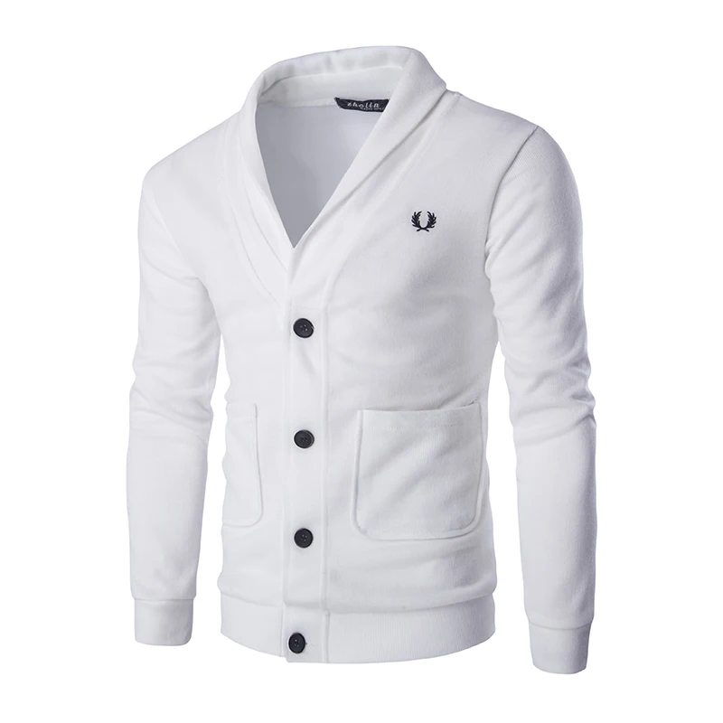Solid Casual Men Cardigan Sweatshirt V Neckline Regular Fit Cardigan Sweatshirt Men Long Sleeve Button Knit Cardigan Sweatshirts Solid Casual Men Cardigan Sweatshirt V Neckline Regular Fit Cardigan Sweatshirt Men Long Sleeve Button Knit Cardigan Sweatshirts