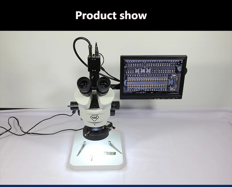 

TBK-45P HD electronic display video microscope for mobile phone repair