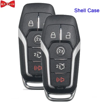

KEYECU 2x for F150 Ford Edge Explorer Fusion Mustang for Lincoln MKC MKX MKZ Remote Shell Case M3N-A2C31243300 M3N-A2C31243800