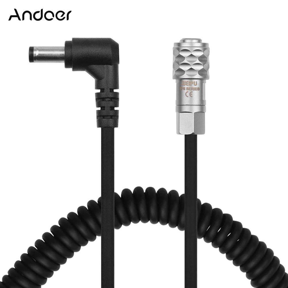 Andoer Photo Blackmagic Pocket Cinema Camera 4K (BMPCC 4K) Блокировка видеокамеры DC кабель питания провода