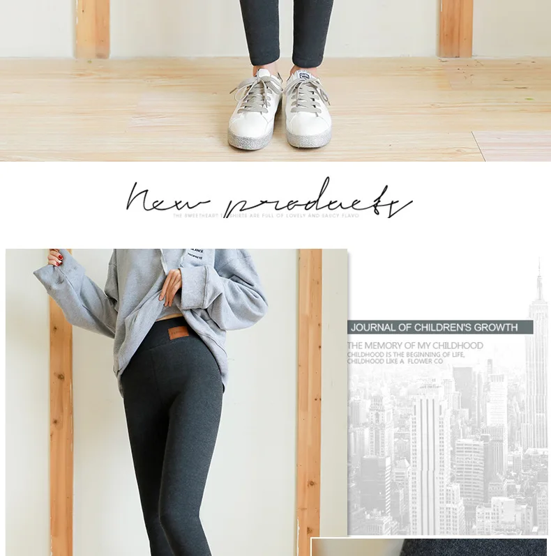 Black warm pants winter skinny thick velvet wool fleece girls leggings women Trousers Lambskin Cashmere Pants For Women leggings