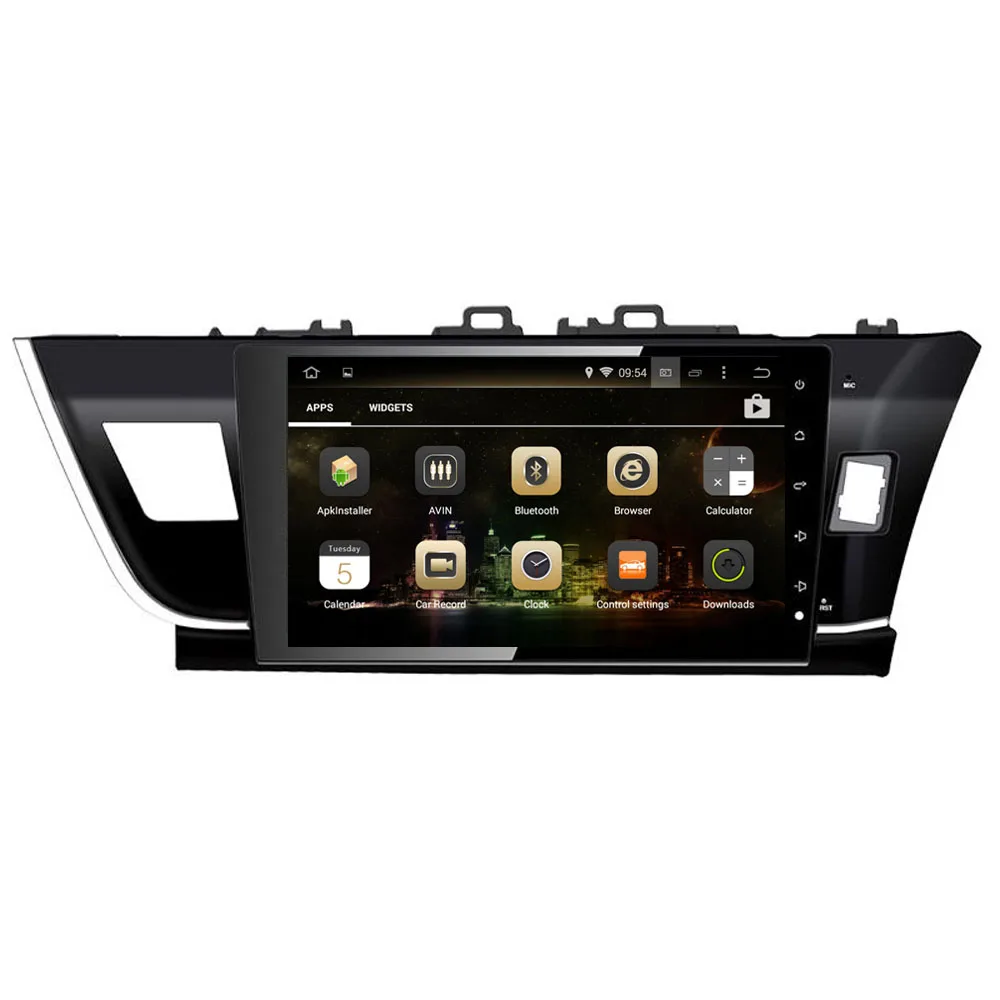 Android 9 0 Octa Core PX6/PX5/px30 Fit Toyota Corolla 2013 2016 для правостороннего движения автомобильный dvd