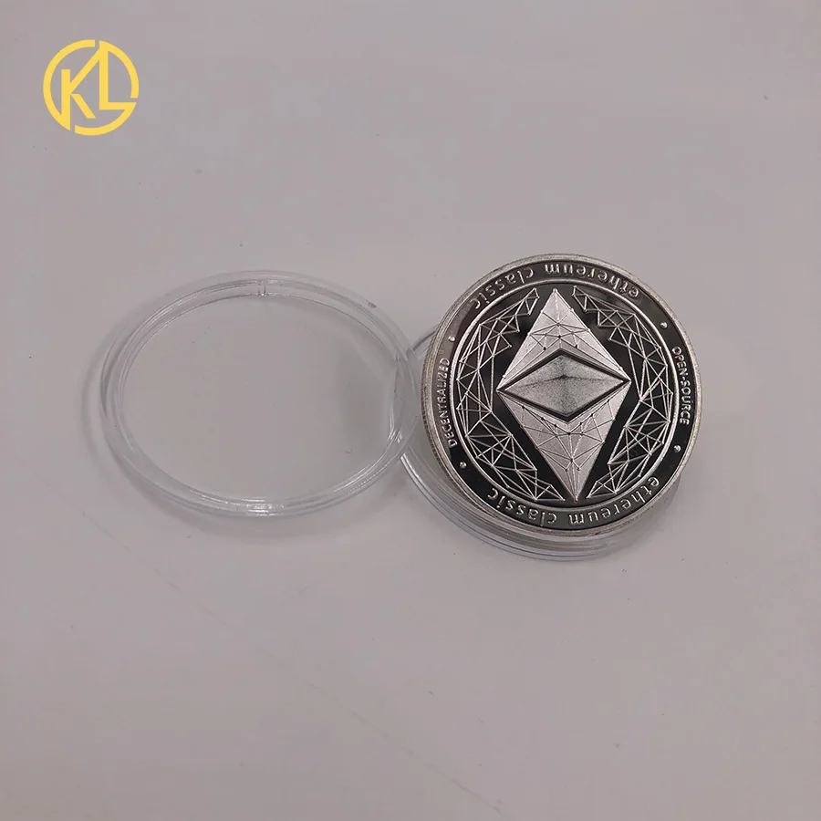 36types Eth Programming Ethereum Souvenir Bitcoin Splendid Gold Plated Coin for Commemorative Collectible Coins and gift