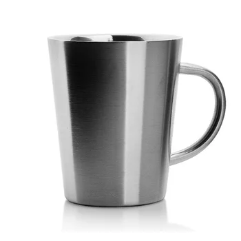 

304 Stainless Steel Mug Double Wall Cup Bardak Tea Creative Gold Big Metal Beer Cups Milk Unique Kupa Gift QZJ015