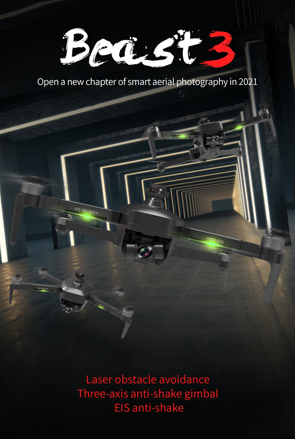 ZLL SG906 MAX SG906 PRO 2 GPS Drone 4K HD
