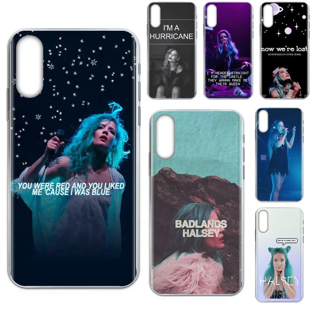 Soft Case Halsey Colors Lyrics Badlands Protection For Galaxy Grand A3 A5 A7 A8 A9 A9S On5 On7 Plus Pro Star 2015 2016 2017 2018 | Мобильные