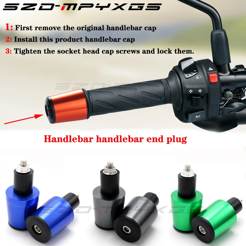 Мотоцикл CNC 22 мм руль велосипеда заглушка для SUZUKI GSX1250 F/SA/ABS GSX1250FA GSX 1250 FA 2010
