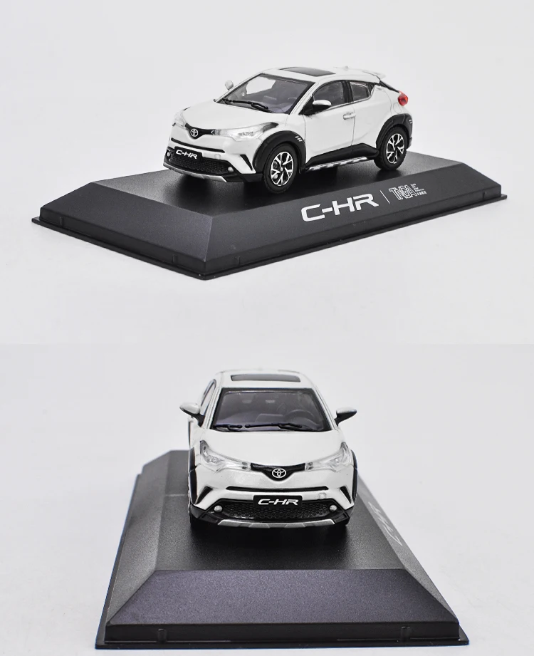 1:43 Тойота CHR сплав модель автомобиля статические высокая имитация металла модельные автомобили с оригинальной коробкой