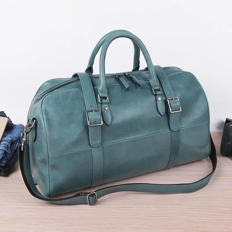 luggage luxury leather duffle bag