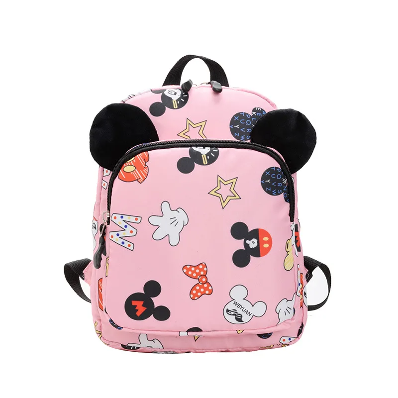 Disney minnie/новый рюкзак для детского сада Детская сумка школьная с рисунком