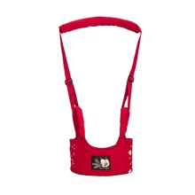 Милый мультяшный напечатанный младенец ходить помощник ремень младенческой безопасности сбруя детей регулируемый ремень рюкзак с ремнями