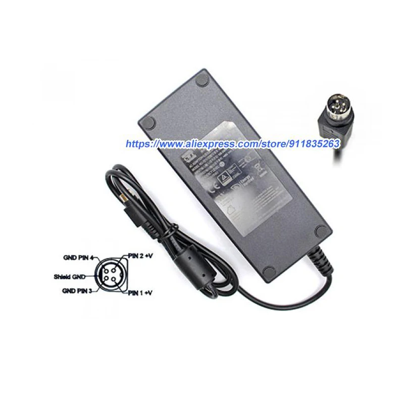 오리지널 CWT 48V 2.5A MPS120S-VI 전원 어댑터 MPS120S-V1 4핀 노트북 충전기 120W