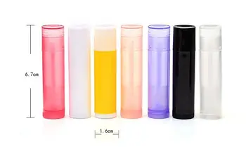 

300pcs Lip Balm Tube Empty Plastic Lip Balm Tube Lipstick Tube Chapstick Containers Lipstick Containers for Handcraft DIY Bottle