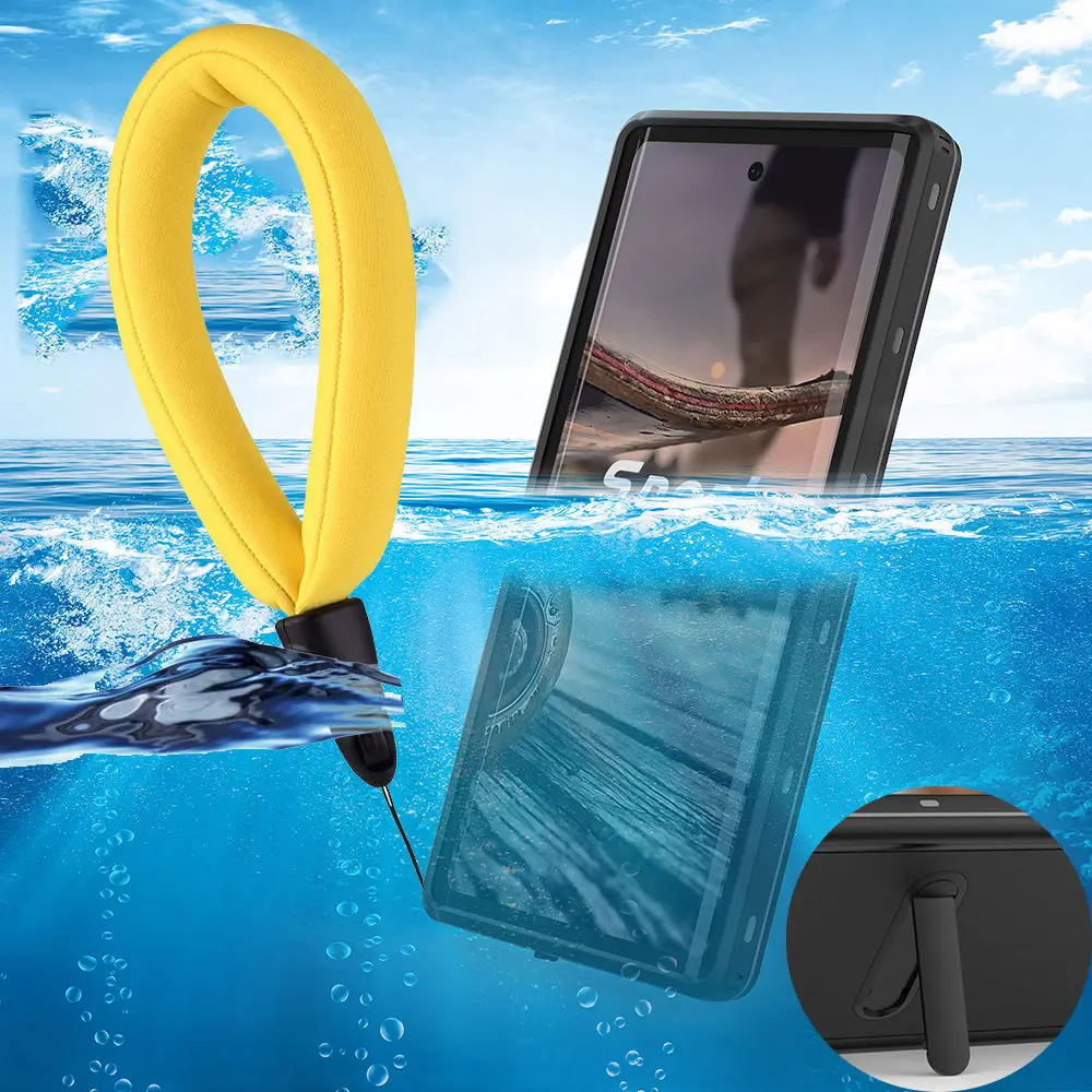 

note10+ IP68 Waterproof Phone Case For Samsung Note 10 10+ Plus Diving Swim Water Proof Dustproof Full Sealed Sport Coque Cover