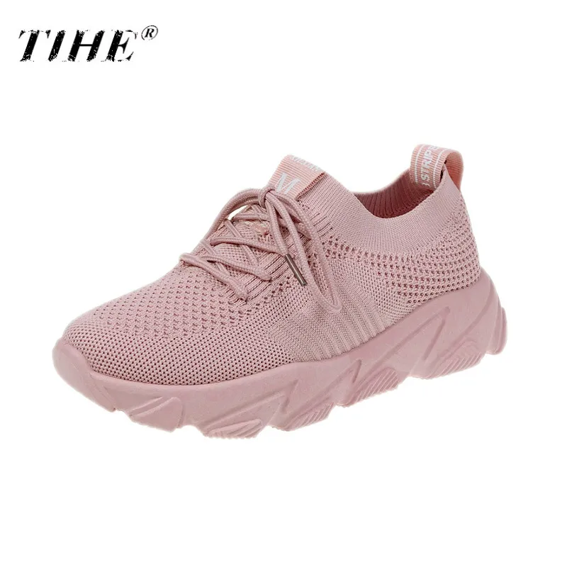 Tenis Feminino Female Platform Sneakers Women Tennis Shoes for Outdoor Lace Up Air Mesh Shoes Ladies Zapatillas Mujer