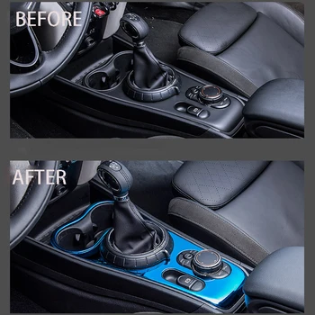

Car Gear shift panel decoration sticker interior car-styling For BMW MINI COOPER JCW F60 Countryman Modification accessories