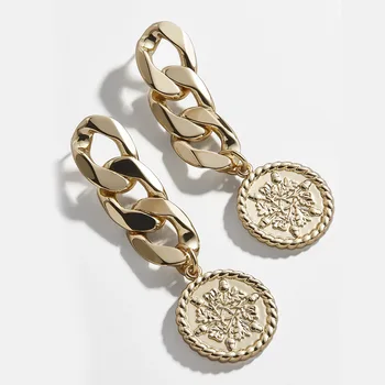 

Women's fashion earrings unique design chain style earrings fashion creative design jewelry gift party jewelry