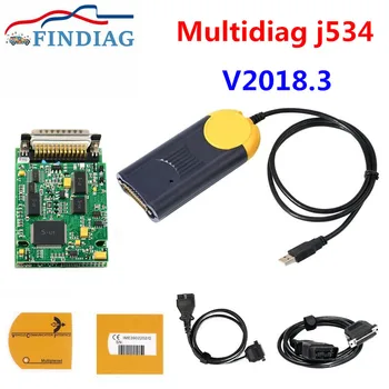 

Mult-Diag J2534 Access OBD2 Diagnostic tool Device Multidiag J2534 2018.3 interface OBD2 Multi-Languages Multi Diag J2534 2018.3
