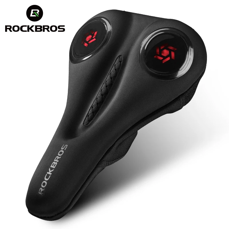 Чехол для седла велосипеда ROCKBROS жидкий силикон ГЕЛЕВЫЙ дышащий удобный мягкий