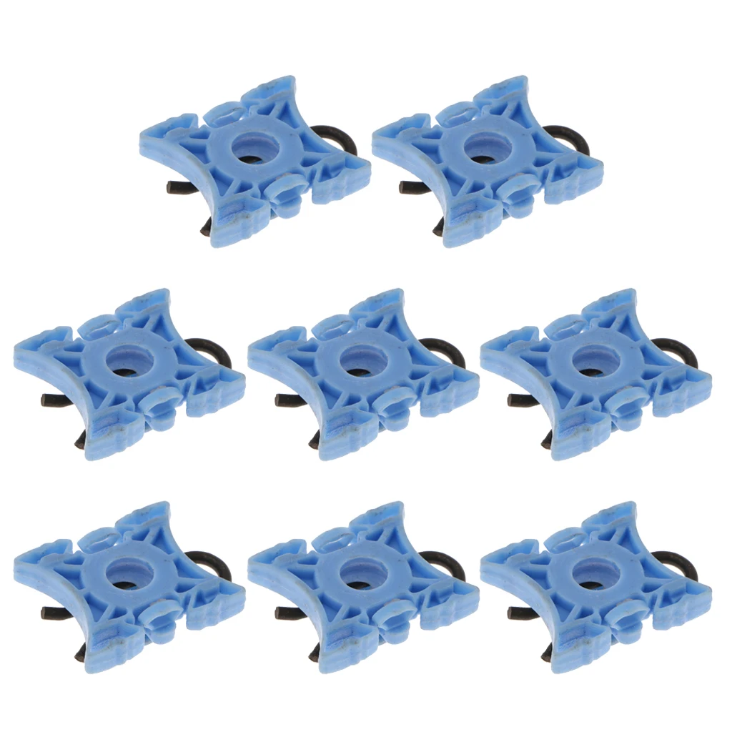 8 pcs Window Regulator Sliding Slider Clips for BMW 51321938884 3 & 5 Series E32 E34 E36 Z3 Z4 E90 E91 E92