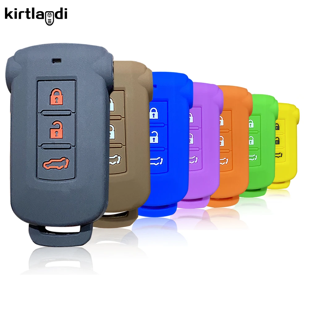 Kirtlandi-funda para llave de coche Mitsubishi Delica D5, accesorios para coche, bolsa, Pajero, 2014