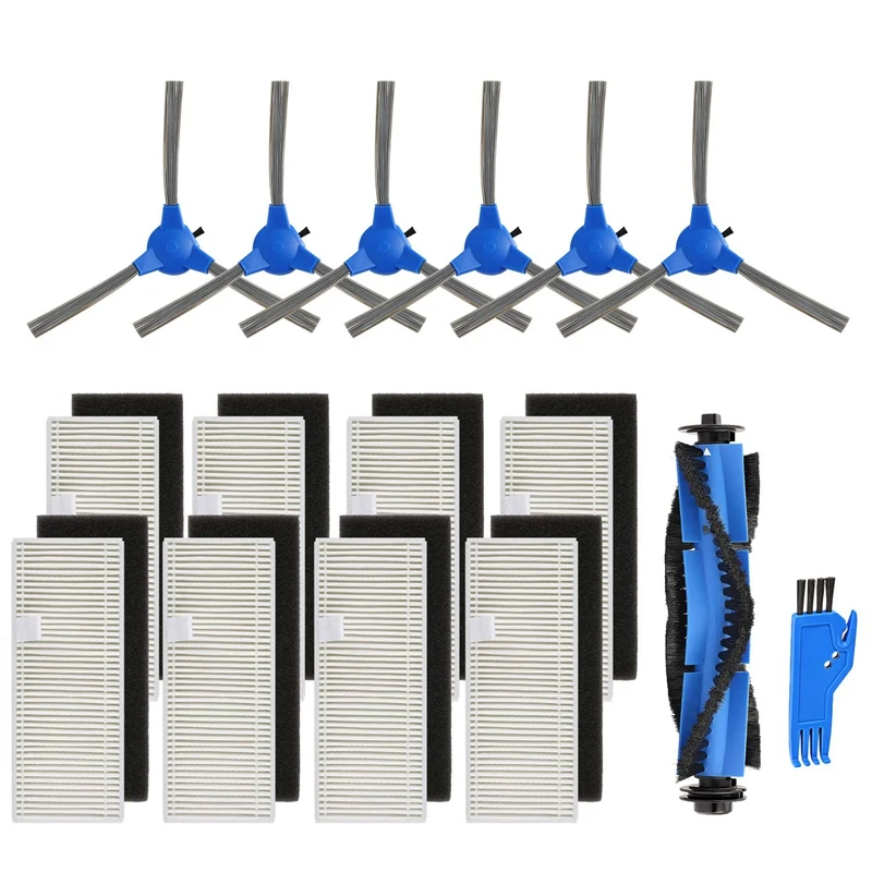 

Replacement Kit For Eufy Robovac 11S Robovac 30 Robovac 30C Robovac 15C Robovac 12 Accessories, Vacuum Filter, Side Brush, Rolle