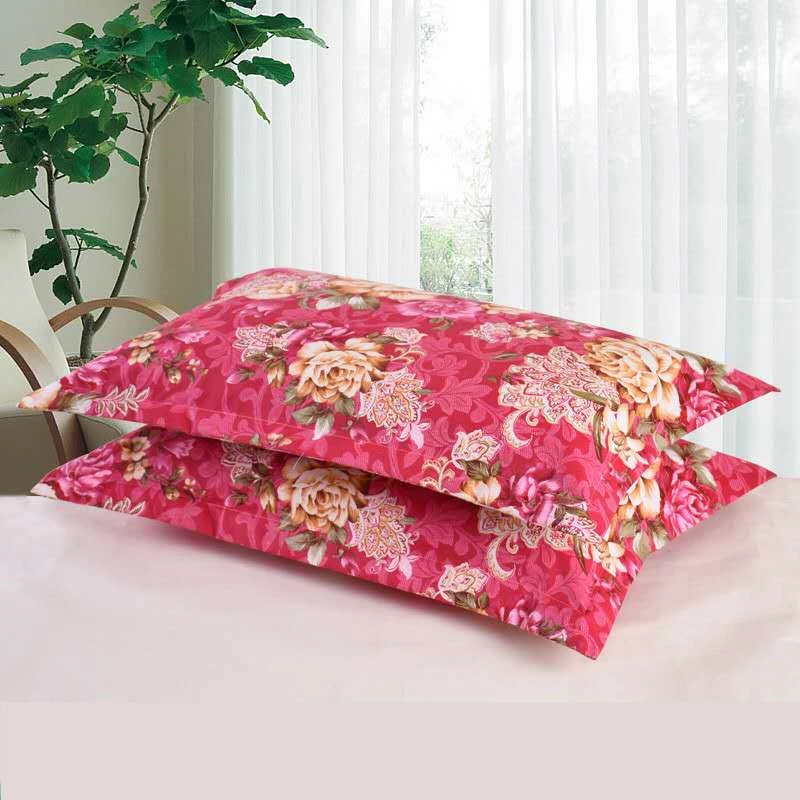 2021 2pcs Pillow Case Adult Thick Pillow Case Silk Pillowcase Anime