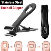 15mm Premium Stainless Steel Nail Clippers For Thick Nails Shave and Curve Blades Wide Jaw Heavy duty Anti-Slip Toe Nail Clipper