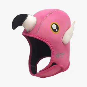 Flamingo Водозащитный неопреновый капюшон для подводного плавания 3 мм - Цвет: Flamingo