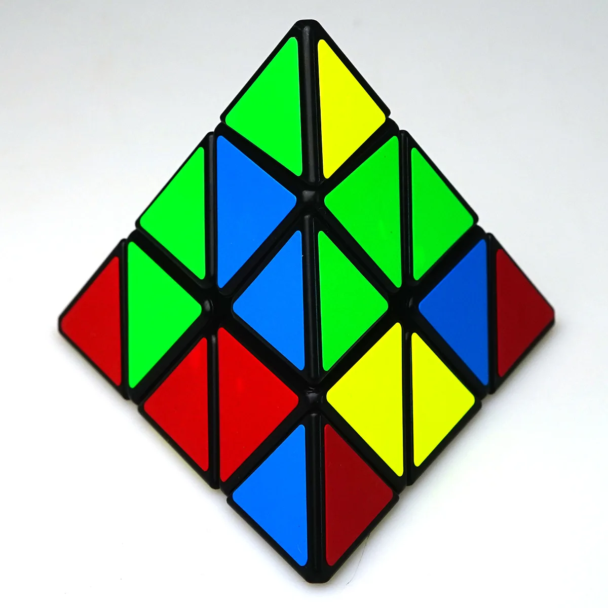 YJ YongJun GuanLong Pyramid 3x3 магический куб синий необычной формы скорость профессиональный куб-головоломка ультра-Гладкий безопасный ABS